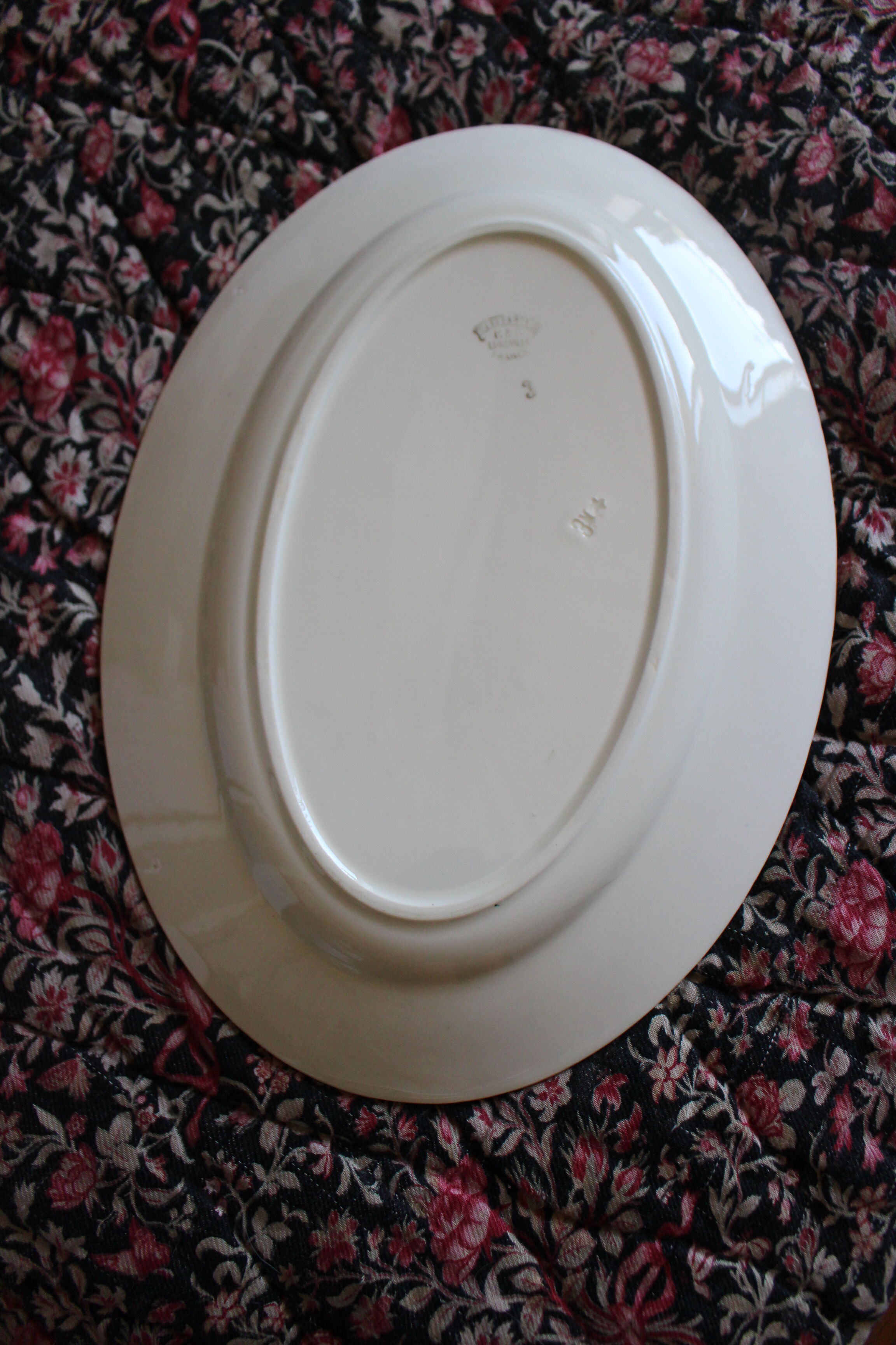 Plat vert ovale lautaret lunéville