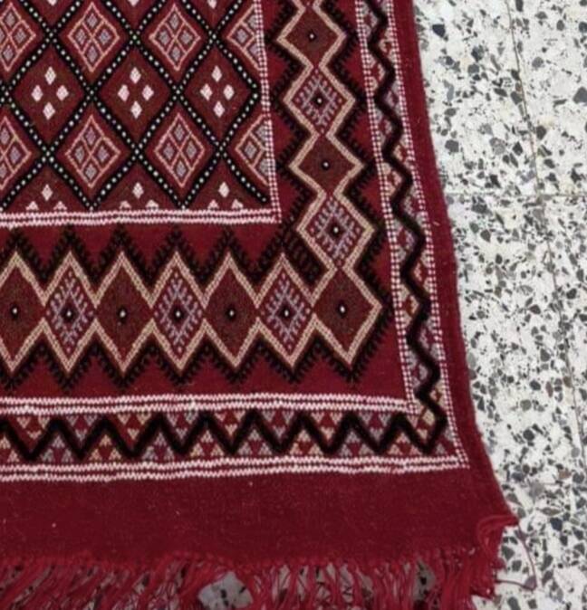 Handmade margoum carpet of superior quality