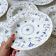 6 hollow plates myott staffordshire finlandia