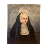 Painting of a nineteenth-century nun