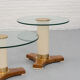 Tables de style Art Déco par Thörmer des années 1980
