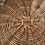 Woven wicker cat basket