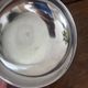 Vintage set of 6 stainless steel bowls, two-in-one design for ice cream and avocados.