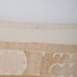 Hand knotted rug, vintage turkish rug 140x144 cm