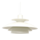 Lampe scandinave blanche, années 1970
