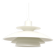Lampe scandinave blanche, années 1970