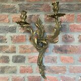 Louis XV style bronze wall light