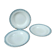 Lot de 3 assiettes creuses Orléans Sarreguemines & Digoin