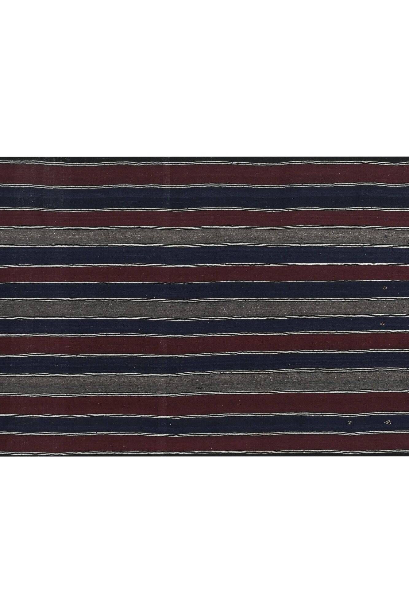Vintage Turkish kilim, handwoven, 172x358 cm.
