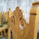 8 ceruse oak style chairs