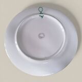 Ibiza blue porcelain dish - Baroque decoration