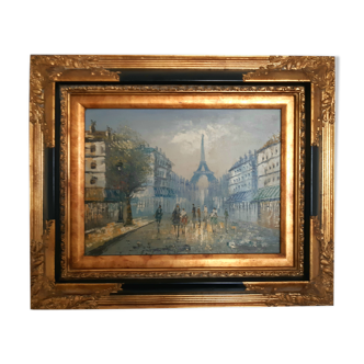 Oil on canvas Paris