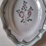 Plat ovale Bordeaux XVIII ème