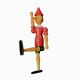 Articulated wooden Pinocchio - 31 cm