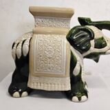 Vintage ceramic elephant plant pot
