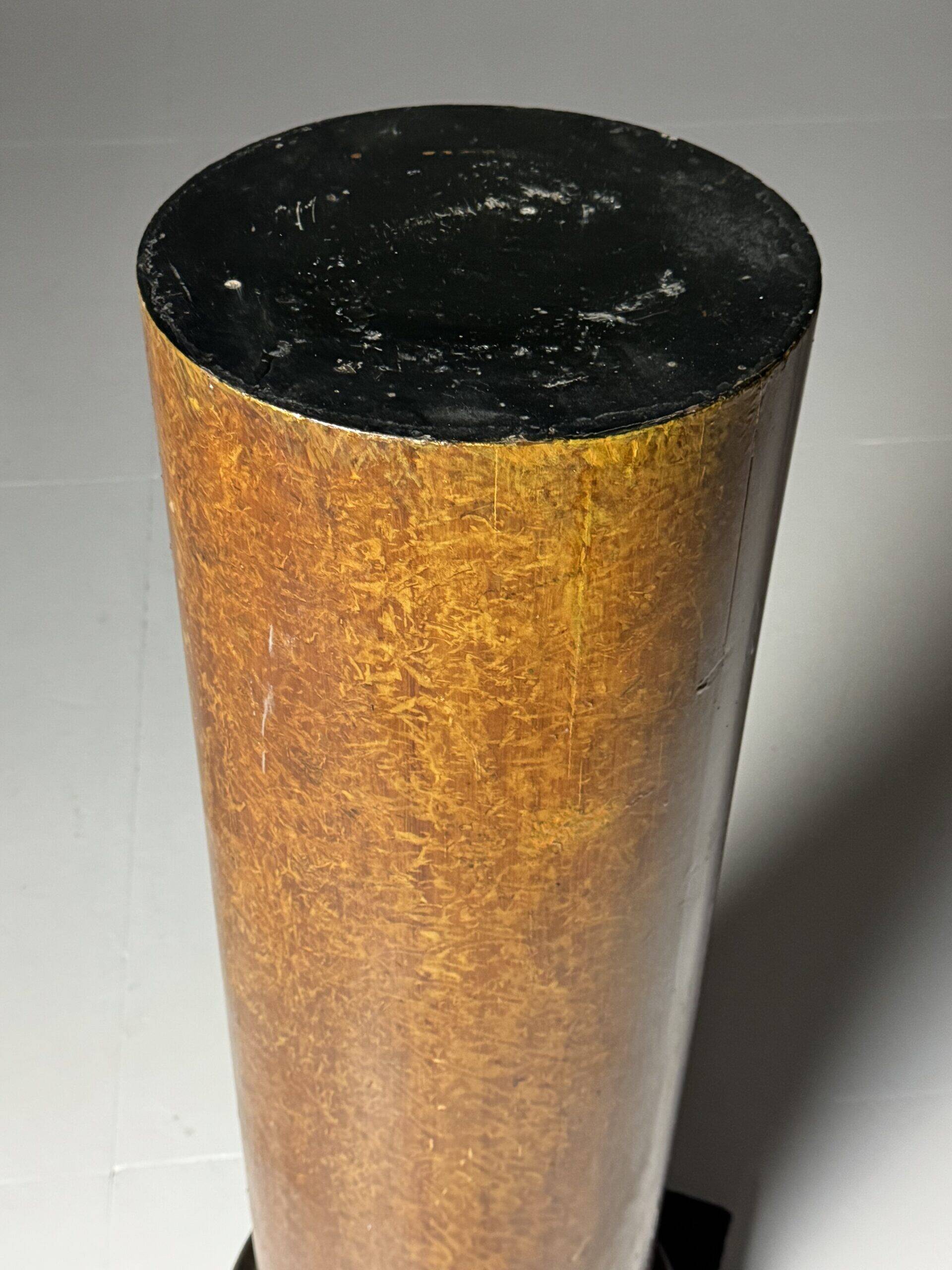 Faux bois column 19th century