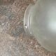 cut glass art deco globe