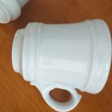 Brûlots en porcelaine blanche
