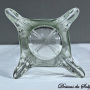 Important Vase Soliflore en Verre, époque Art Déco – 1930
