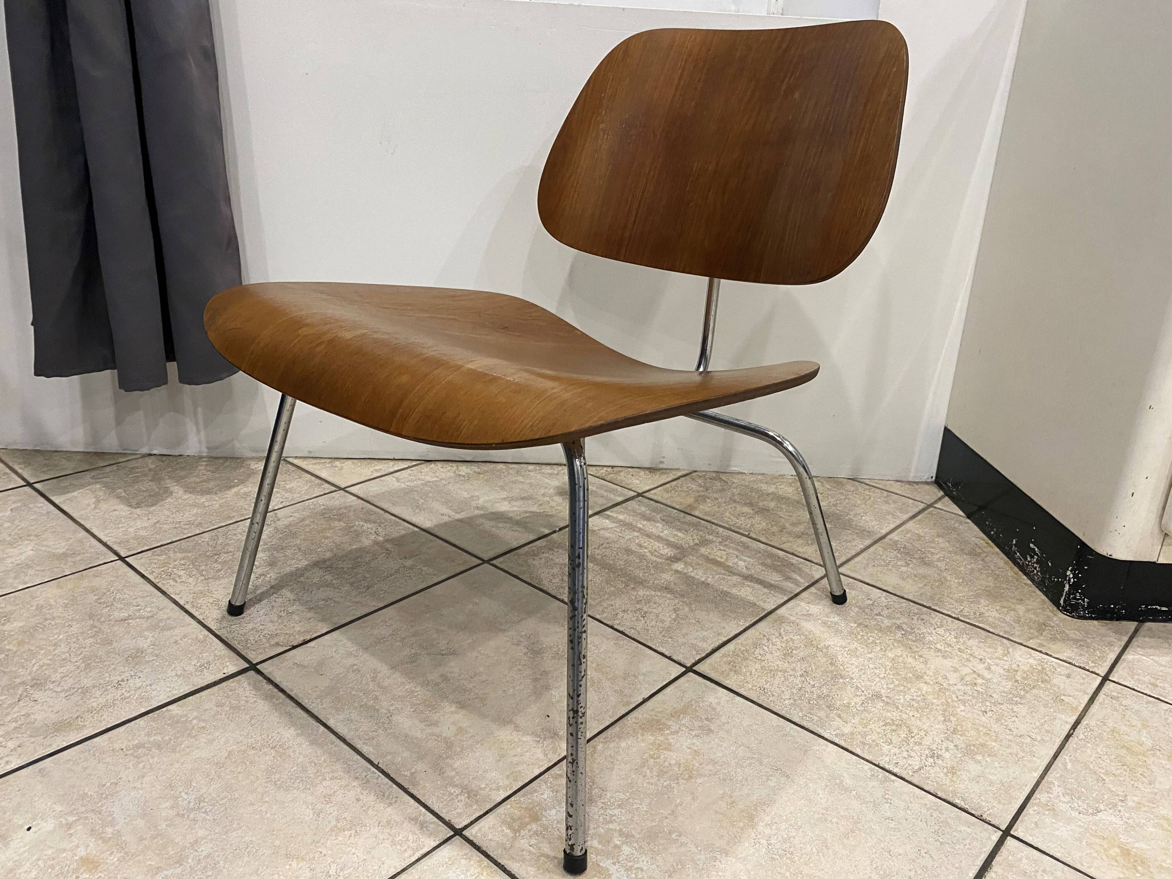 LCM Lounge Chair Metal Eames Herman Miller 1950