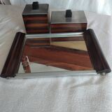 Rosewood desk set