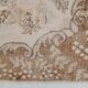 Tapis Aubusson ancien tons beiges et roses, élégant et raffiné, 209x335 Cm