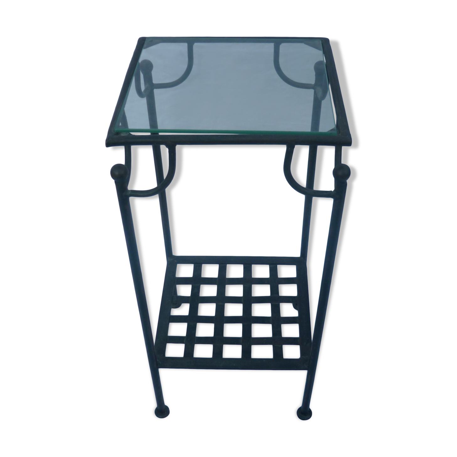 Table fer forgé