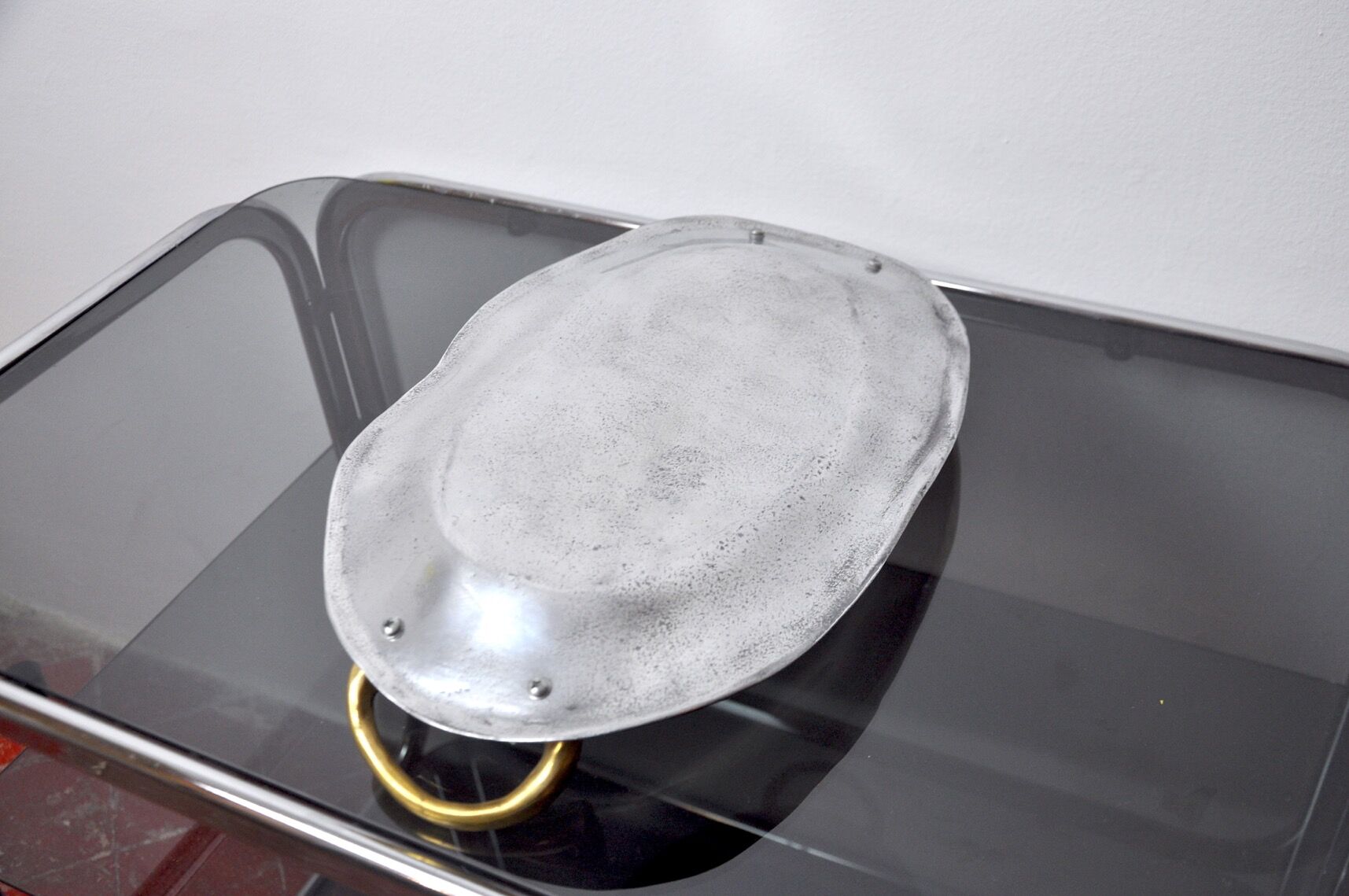 Brutalist dish by David Marshall, 1980, Spain