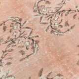 5x8 Peah Pink & Brown Floral Pattern Vintage Rug, 166x258Cm
