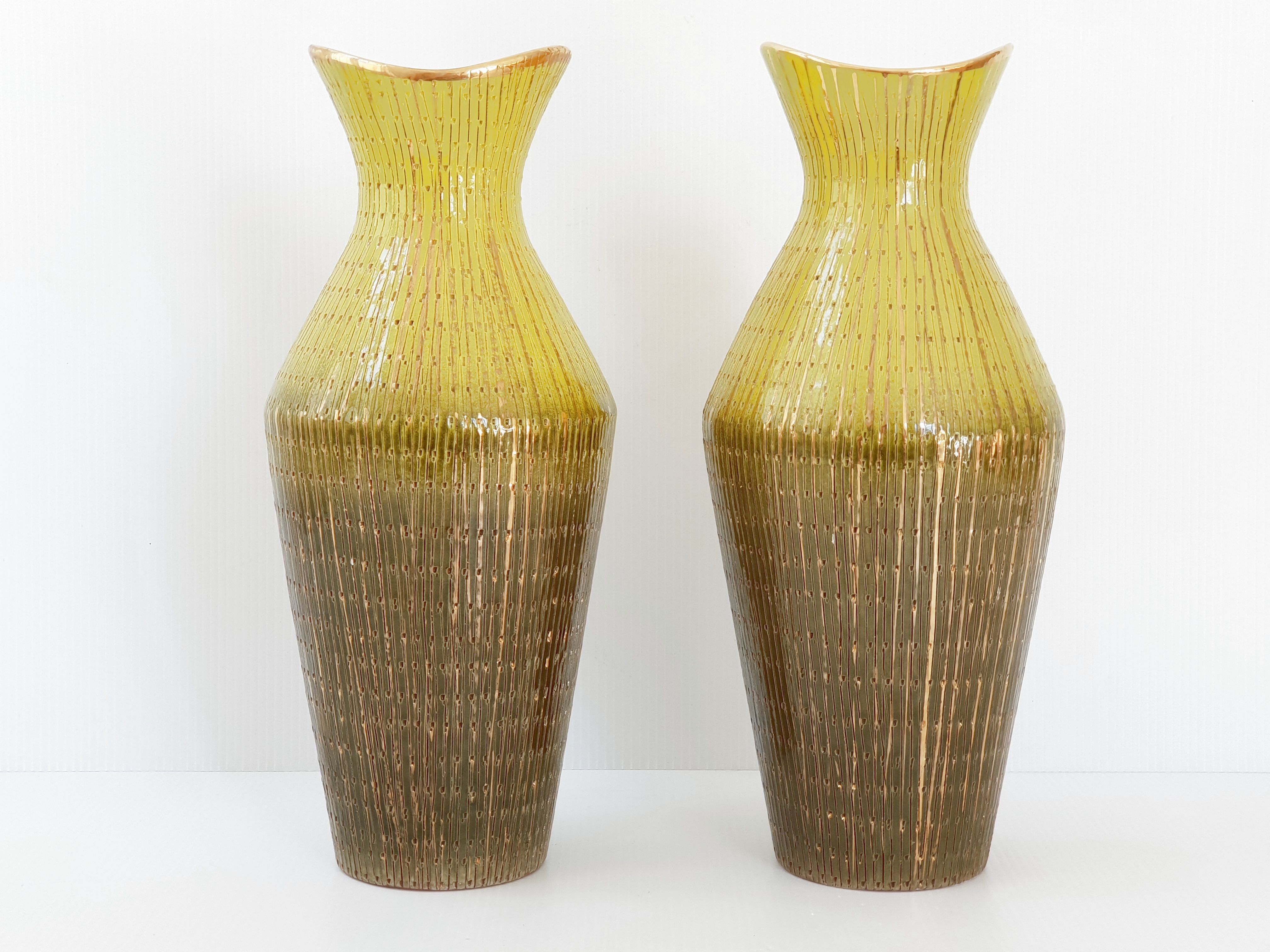 Paire de vases italiens 1950