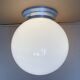 Grand plafonnier / opaline D25cm