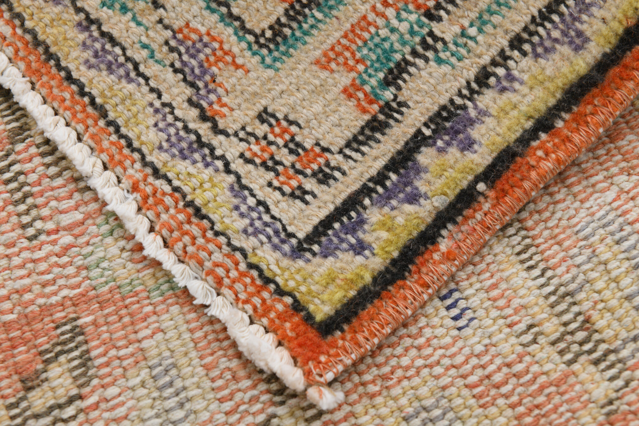 Vintage runner rug, 74x314cm