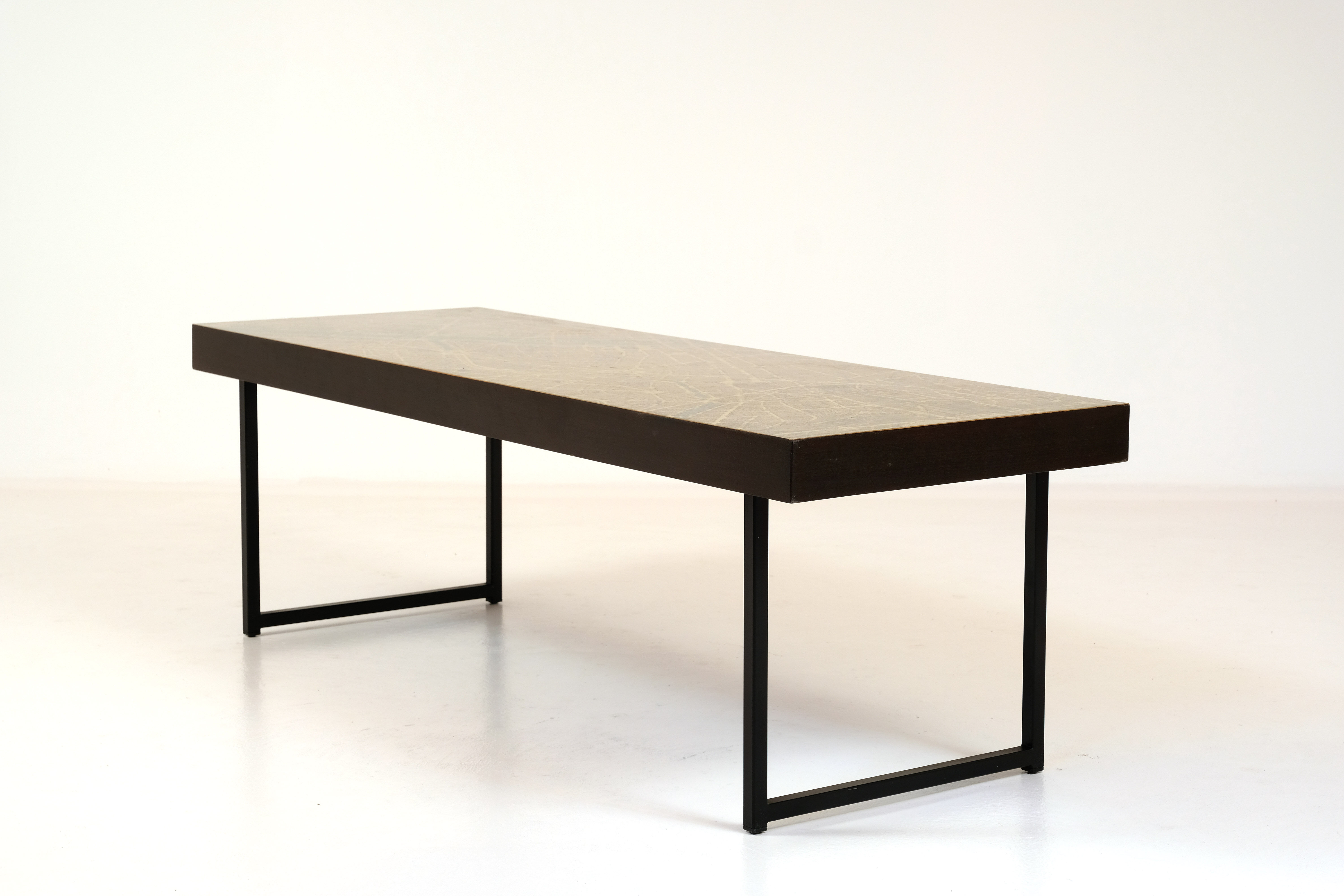 Paris 1960 plan coffee table