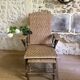 Chaise longue en rotin
