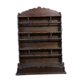 Walnut shelf to hang or place on a piece of furniture