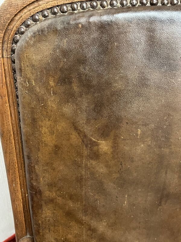 Fauteuil cuir