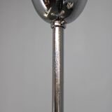 Chandelier en chrome et en verre champagne Art Déco, Tchécoslovaquie, années 1930