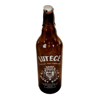 Bottle of old bock lutetia beer