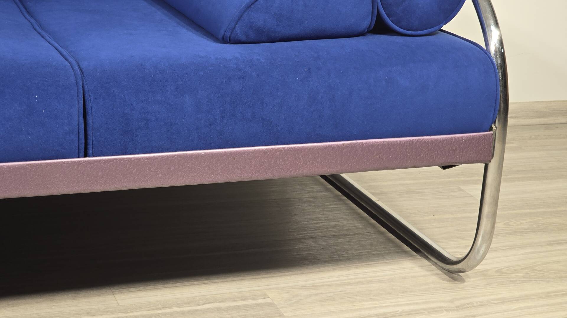 Bauhaus Chrome Sofa by Robert Slezak for Slezak Factories, 1930s