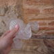 Glass tulip for lamp
