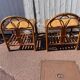 Paire de chevets rotin / osier