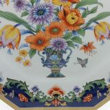Assiette octogonale japonaise