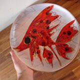 Plat Monique Brunner, Vallauris, ⌀ 32 cms