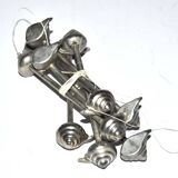 Set of 6 vintage escargot knife holders