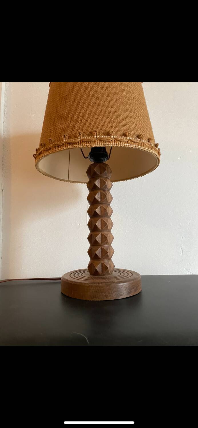 Charles Dudouyt style table lamp
