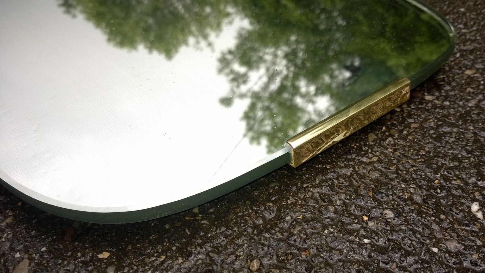 Mirror from the 60s  size 31x76cm