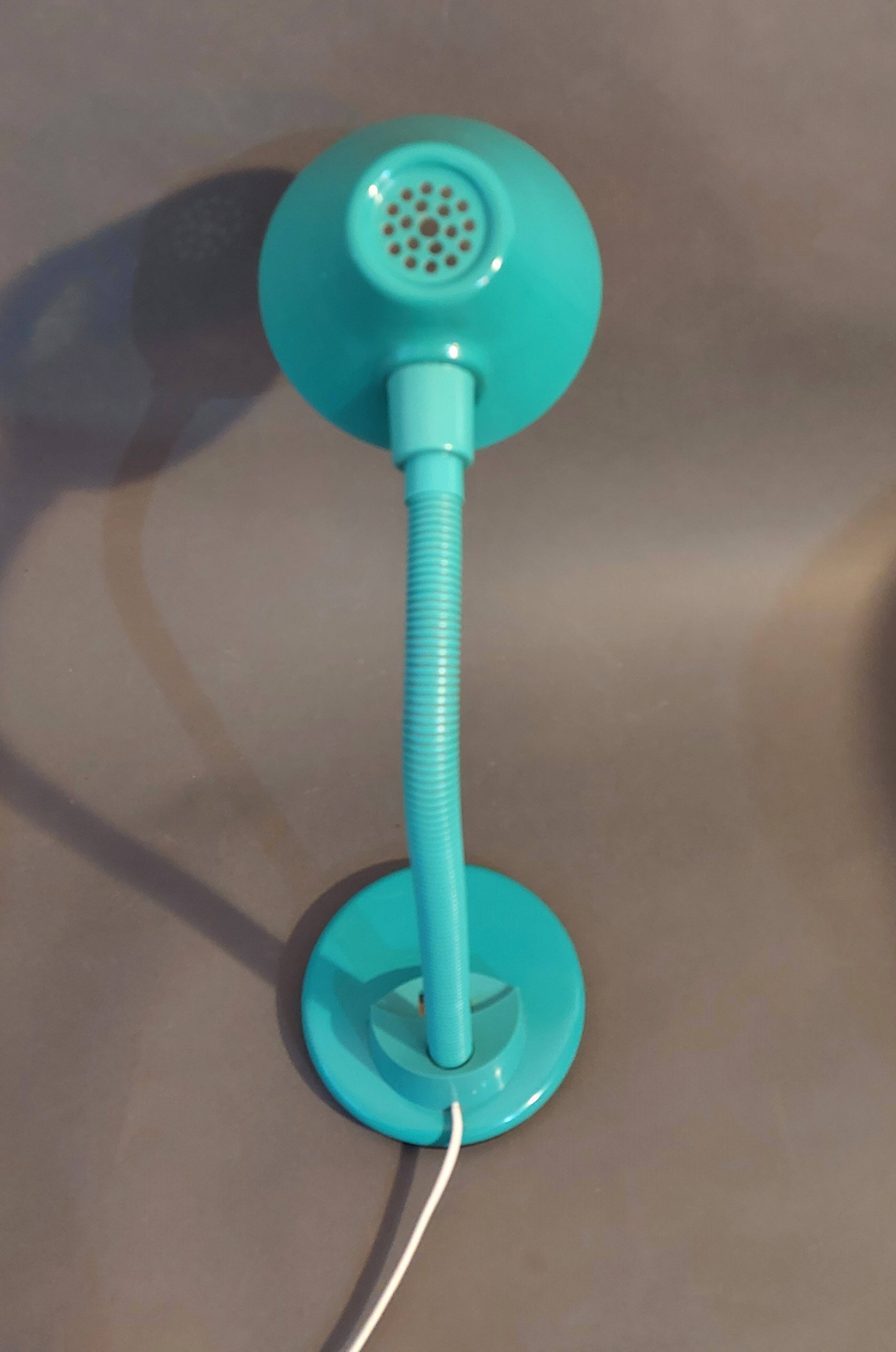 Pebble green Aluminor articulated desk lamp 1970.