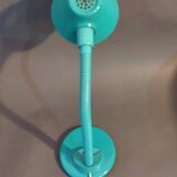 Pebble green Aluminor articulated desk lamp 1970.