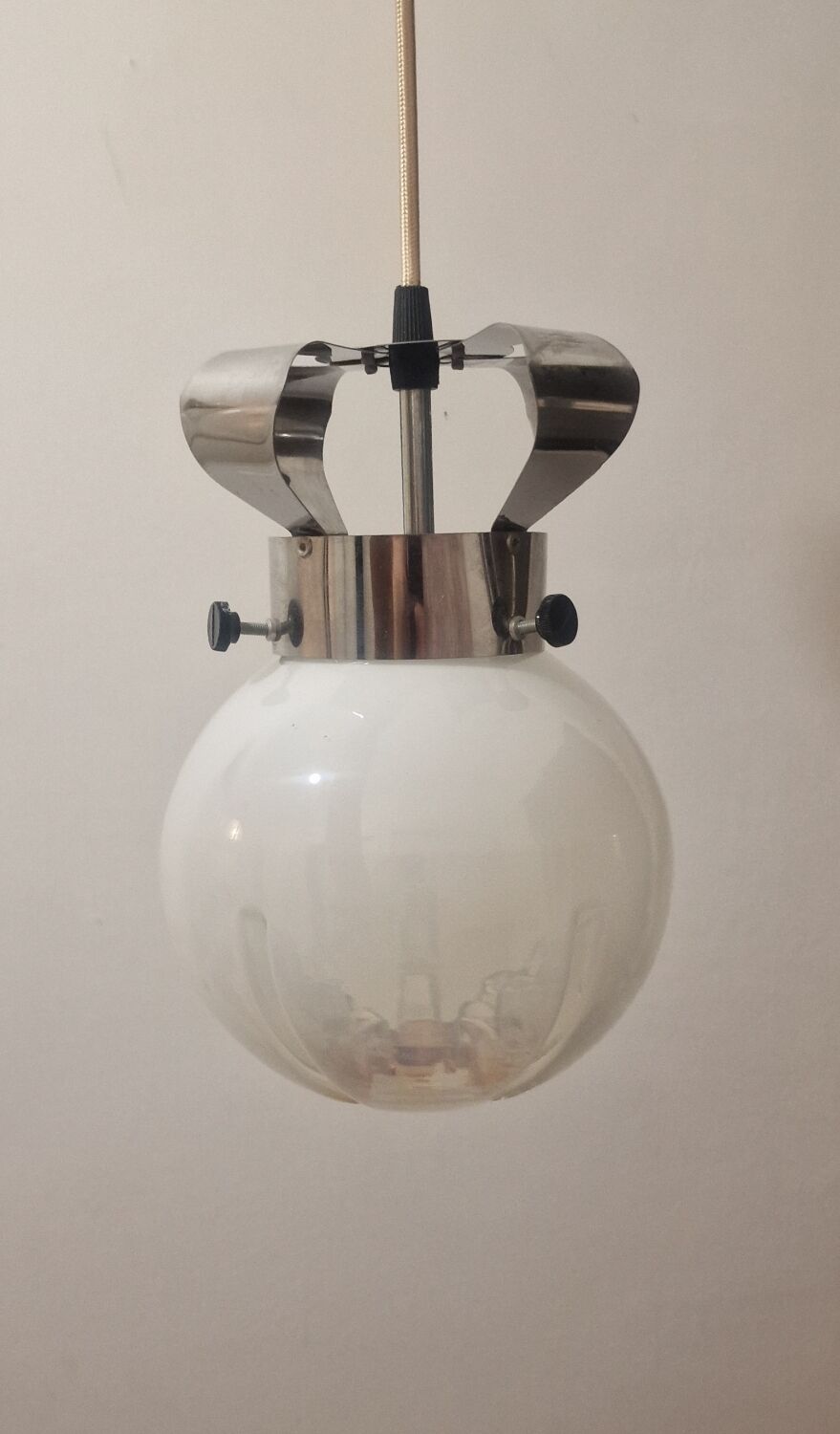 Mazzega suspension lamp from murano reelectrified