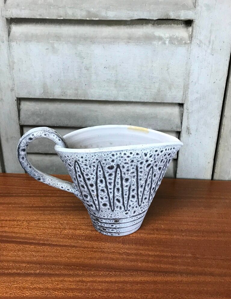 Vase Pitcher Ceramics of Vallauris JEAN AUSTRUY France - Decoration 50s